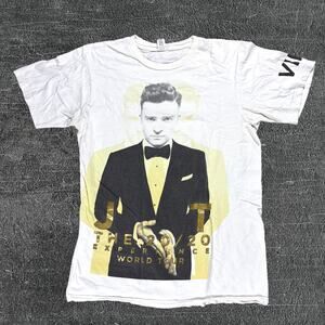 🎤 Justin Timberlake The 20/20 Experience World Tour Tee Medium ✨